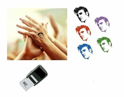 ELVIS Hand Stamp - Ideal for events/parties etc. 28mm x 28mm Choice of colours